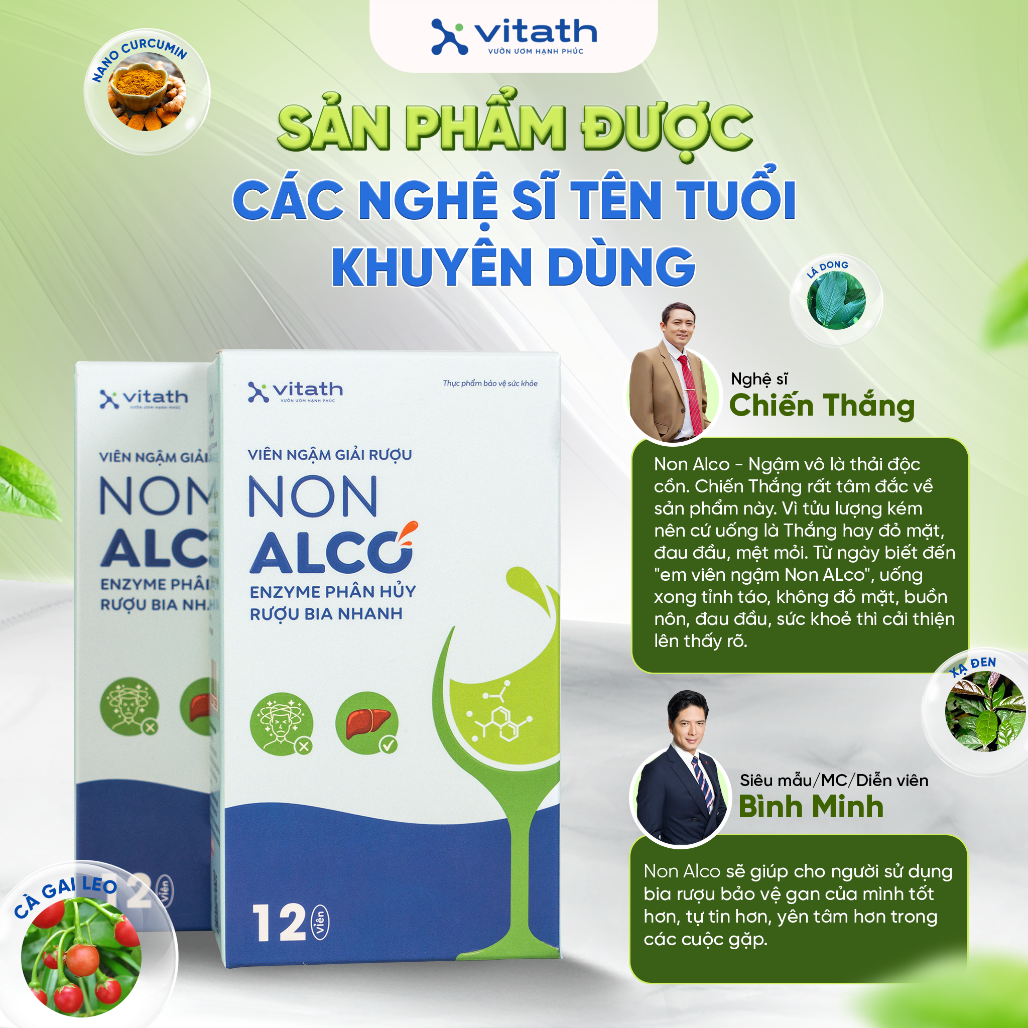 Viên ngậm giải rượu Non Alco 